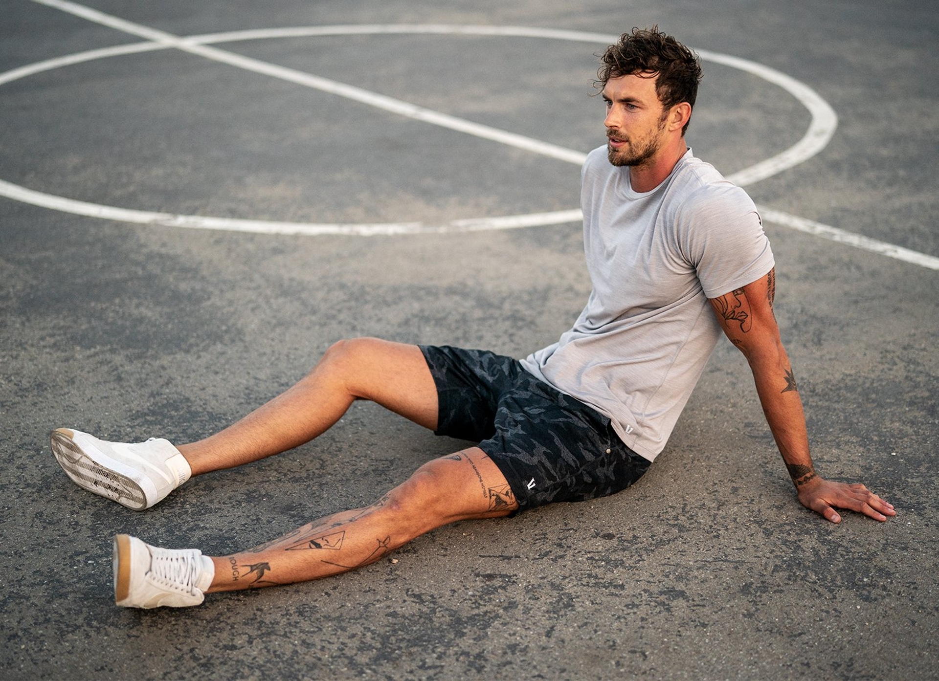 Man with Vuori Sports Wear