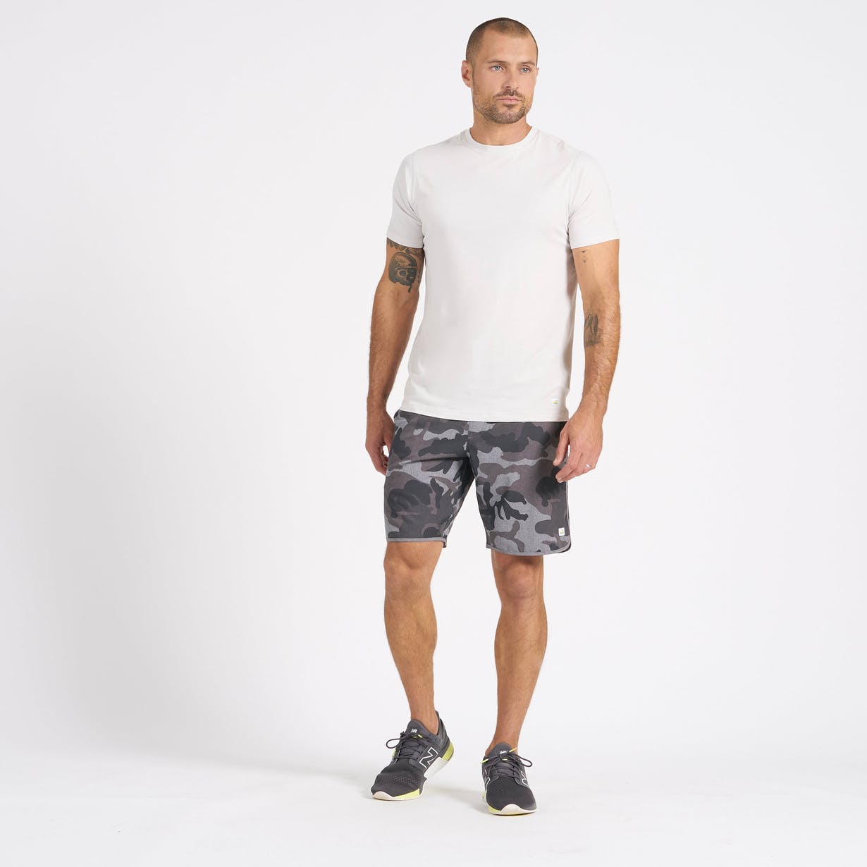 Man wearing Vuori Shorts