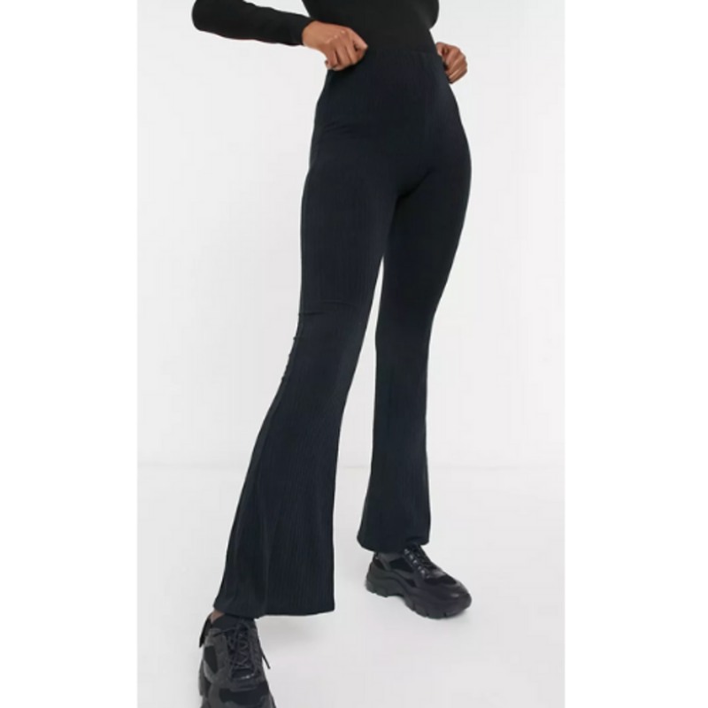 ASOS Ribbed Flare Leggings